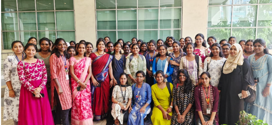 Students at Industrial Visit